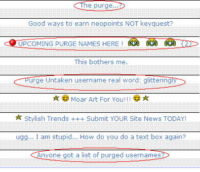 purge