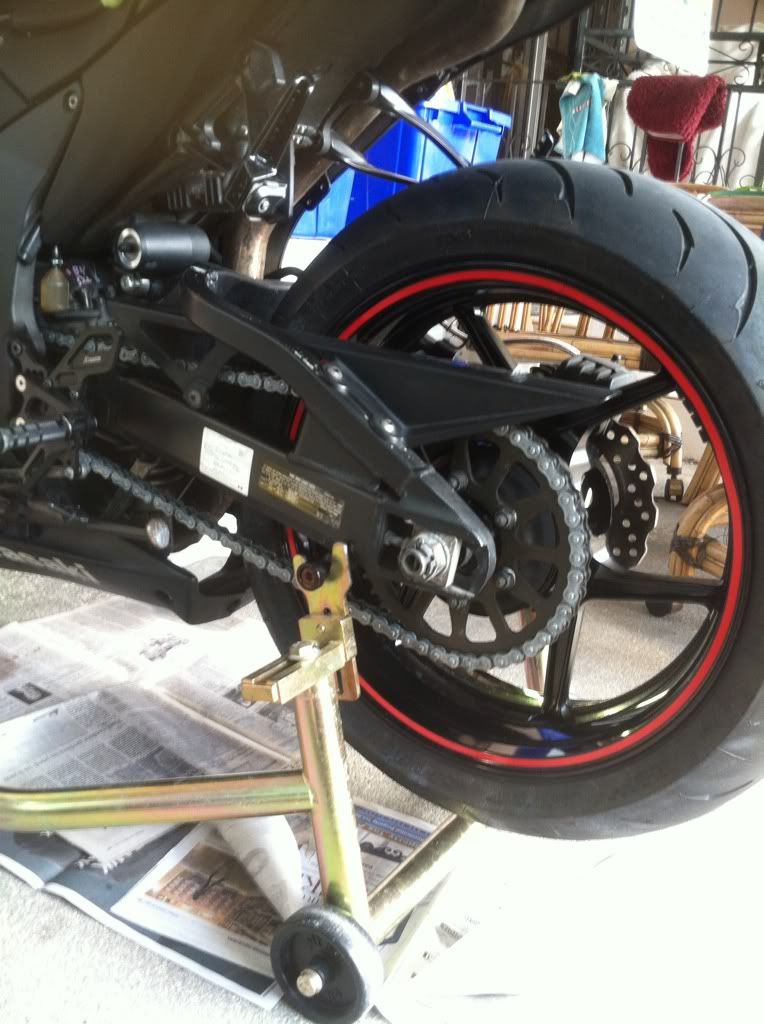 How to clean and lube the chain... Kawasaki Ninja ZX6R Forum