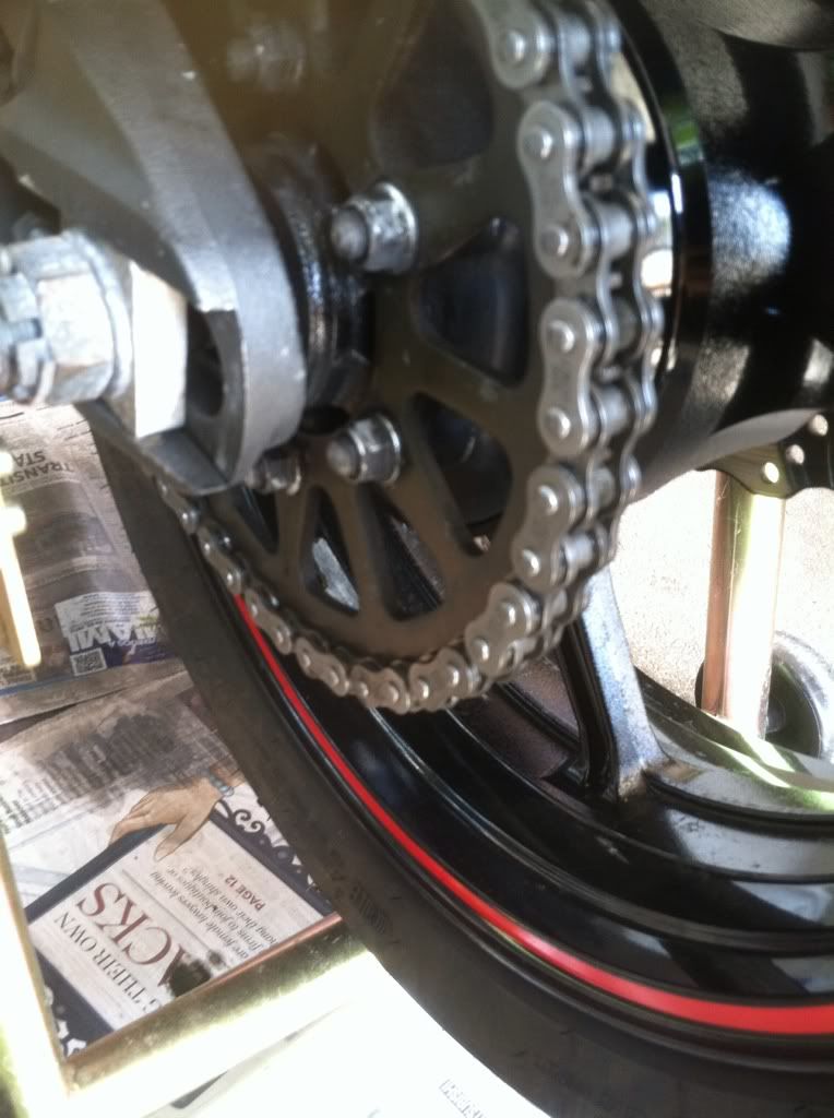 How to clean and lube the chain... Kawasaki Ninja ZX6R Forum