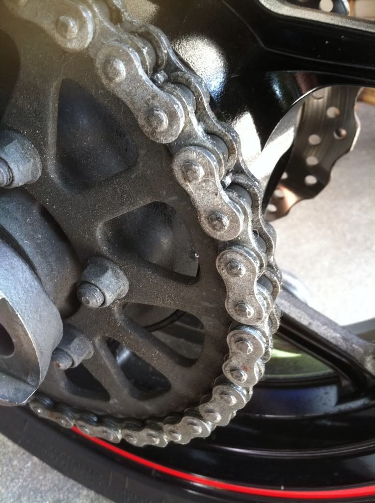 How to clean and lube the chain... Kawasaki Ninja ZX6R Forum