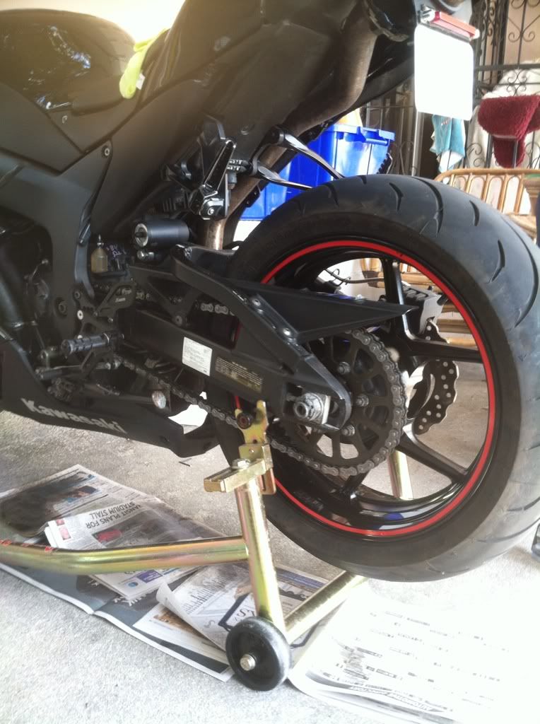 How to clean and lube the chain... Kawasaki Ninja ZX6R Forum