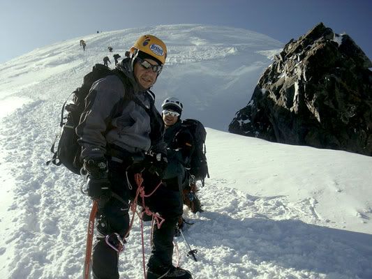 Fotografía de archivo,del montañero Tolo Calafat durante un ascenso al Mont Blanc. Por 20minutos.es