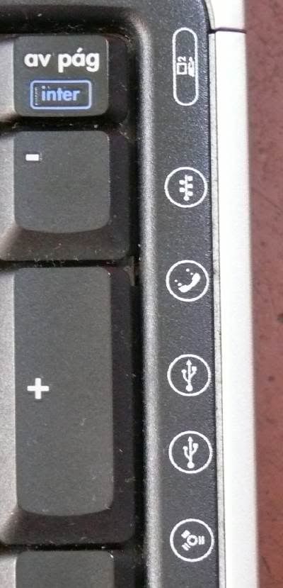 detalle de teclado de ordenador