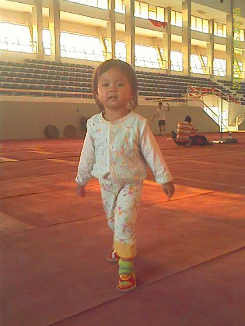 Bố thấy con giống VĐV không?