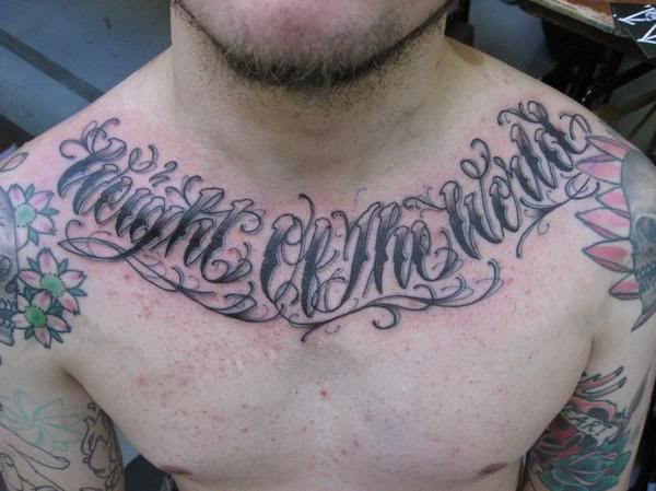 chestwordsjpg chest tattoo