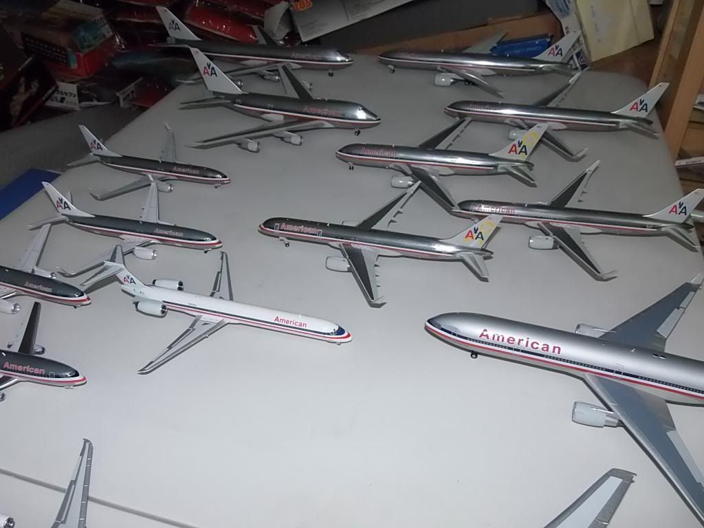 AMERICAN AIRLINES,''THE'' most complete 1200 diecast collection!! DA.C