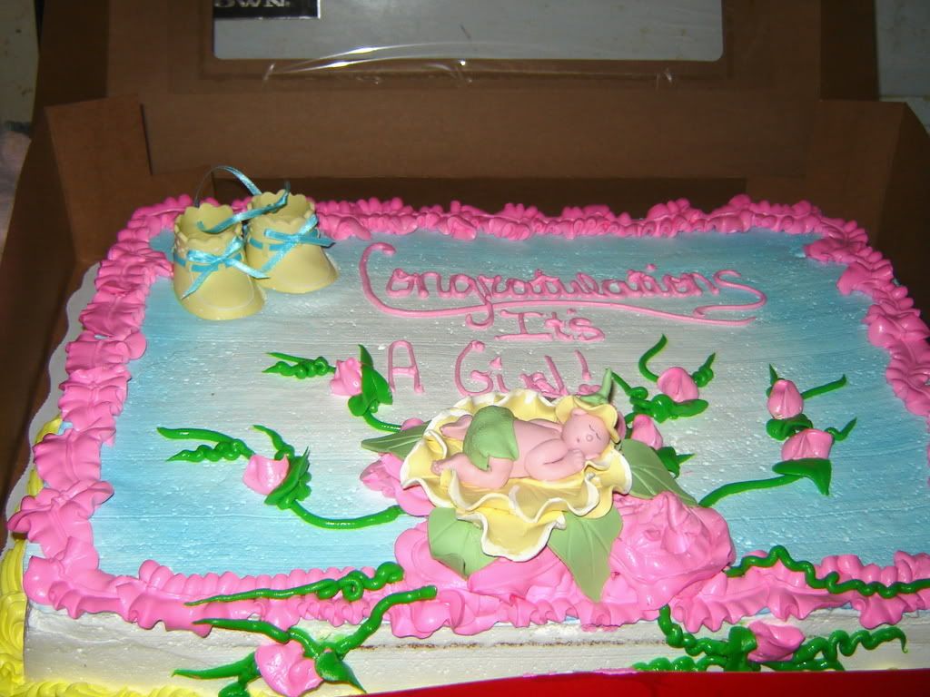 Macies Baby Shower Cake Image